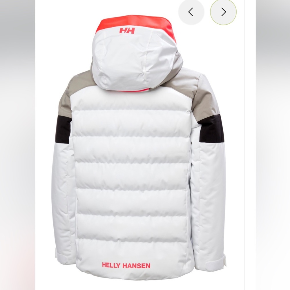 Helly Hansen- Girls Ski Diamond Parka- Puffer Jacket , Size 8 Kids NWT - Picture 2 of 16